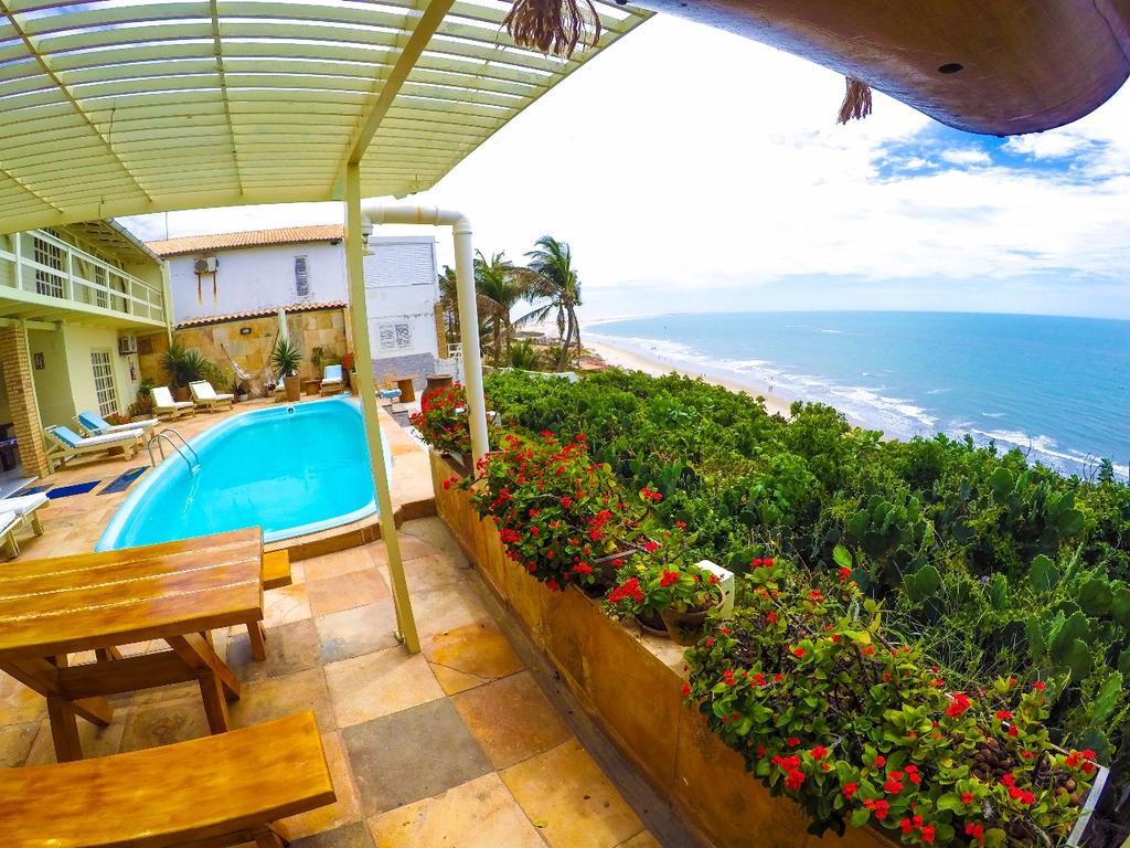 Pousada Azul Marinho Canoa Quebrada Exterior foto